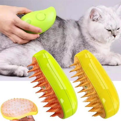 Rechargeable Steam Pet Brush