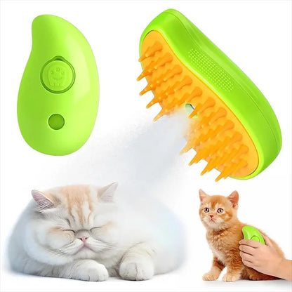 Rechargeable Steam Pet Brush