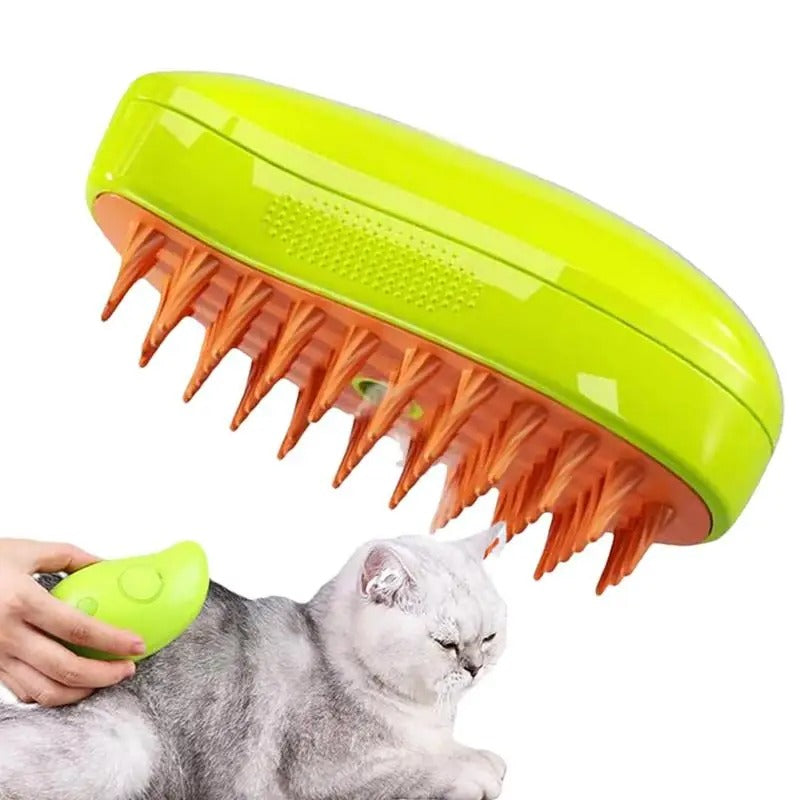 Rechargeable Steam Pet Brush